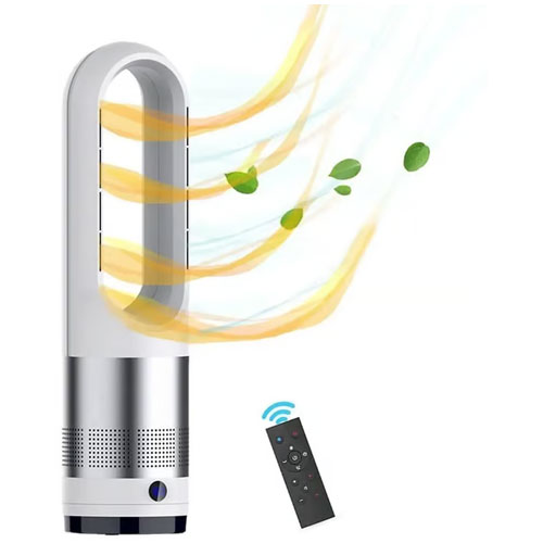 Bladeless Fan with Air Purifier